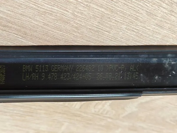Moldagem Teto Direita Shadowline OEM 9478424 BMW 8 G16 image 7