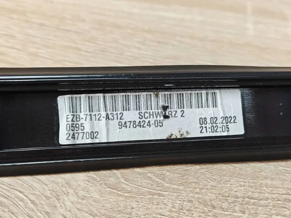 Moldagem Teto Direita Shadowline OEM 9478424 BMW 8 G16 image 8