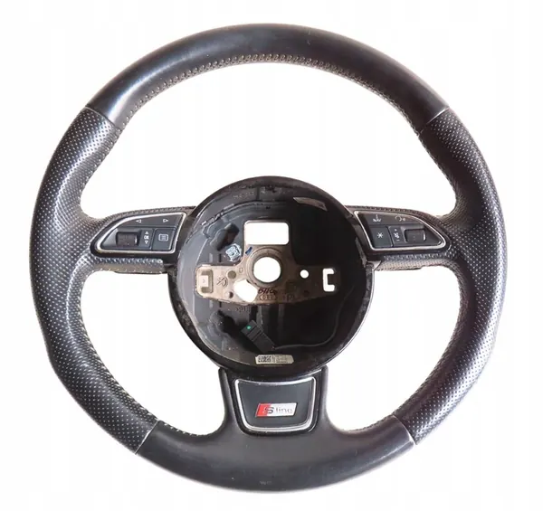 Volant en cuir S-Line Audi Q3 2011-2018 OEM image 1