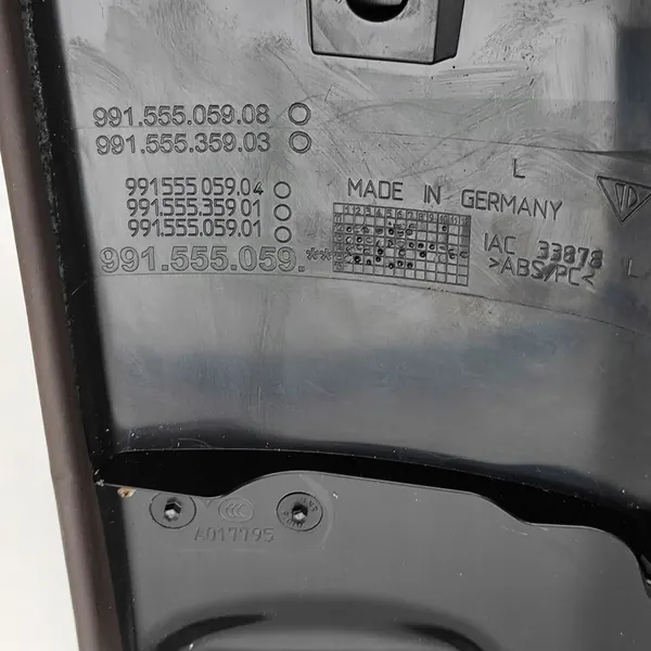 Left Front Pillar Cover Porsche 911 (991) 99155505908 image 6