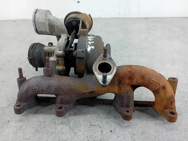 Turbocompressor com coletor OEM 03253016K GT1646V image 5