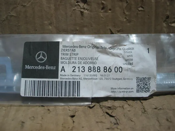 Mercedes W213 etu kromilista A2138888600 image 7