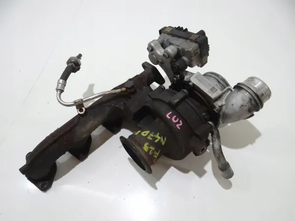 BMW OEM 8517452 Turbokompressor för N47N Dieselmotor image 2