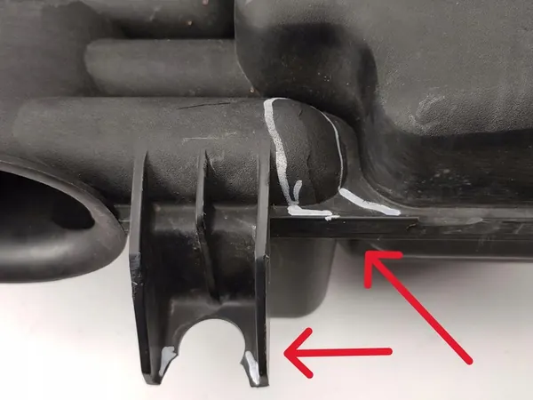 Ilmansuodattimen kotelo Massamittausanturi Opel GT Saturn Sky 2007–2009 image 3