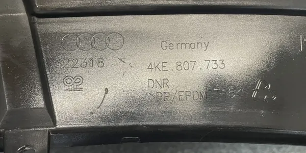 Spoiler para-choques dianteiro Audi e-Tron OEM 4KE807733 image 7