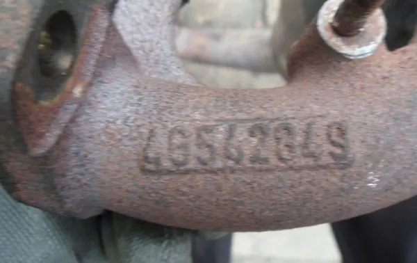 Exhaust manifold catalytic converter 1.2 Fiat Doblo Punto 2 image 6