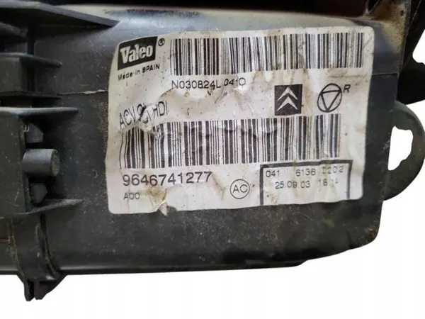 Verwarming OEM 9646741277 voor Peugeot Partner Bestelwagen image 5