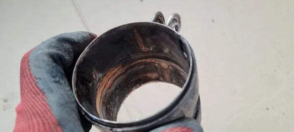 A7 C8 4K Braçadeira de Escape Conector 3.0 TDI 4N0253141 image 8