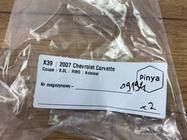 OEM 16519986 Feu de plaque pour Chevrolet Corvette C6 image 9