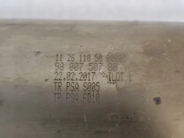 OEM 9800750780 FAP DPF pour Peugeot 508 2.0 BlueHDi image 4