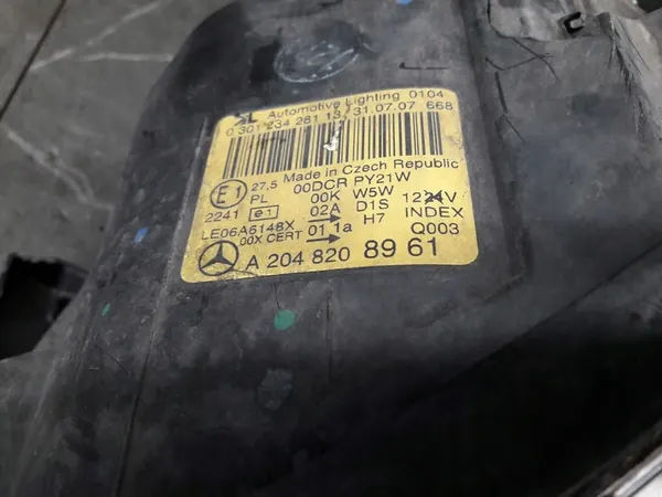 Linker koplamp A2048208961 Mercedes W204 image 4