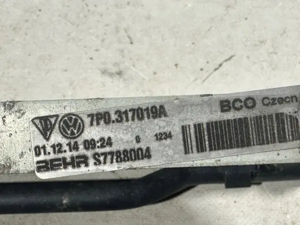 VW versnellingsbakkoeler OEM 7P0317019A Touareg 3.0L image 7