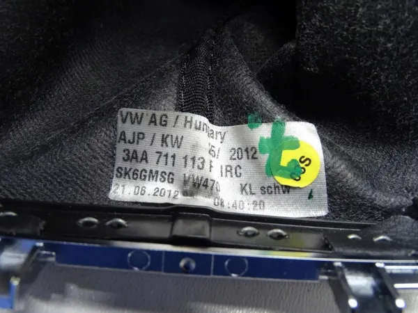 6-vaihteinen vaihteenvalitsin kokonaisuus OEM 3AA711113F image 10