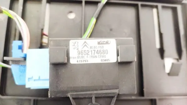 Ordinateur d'immobilisation OEM 9652174680 Peugeot 407 image 3