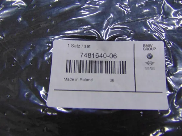 Conjunto de Tapetes BMW 330D G20 G21 OEM 7481640 image 2