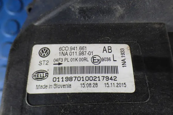 Volkswagen Polo V Halogeen Koplamp Links Voor OEM 6C0941661 image 4