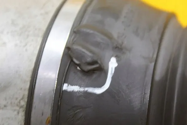 Luftstötdämpare höger fram VW Phaeton image 9