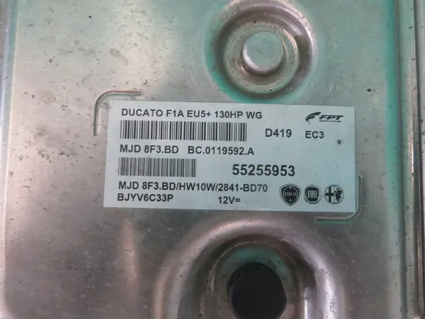 Unité de contrôle moteur Ducato Boxer Jumper 2.3 55255953 image 2