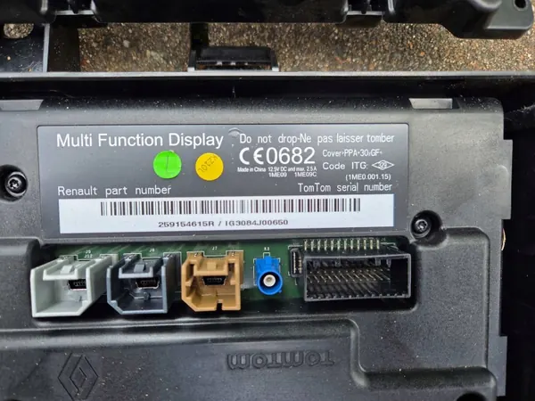 Écran Renault Scenic III OEM 248100593R 259154615R image 7