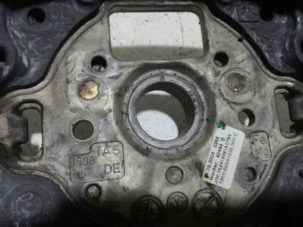 Leder-Multifunktionslenkrad OEM 1K0419091A VW Touran image 3