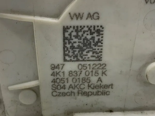 Linke Vordertürschloss AUDI A7 C8 4K1837015K image 4