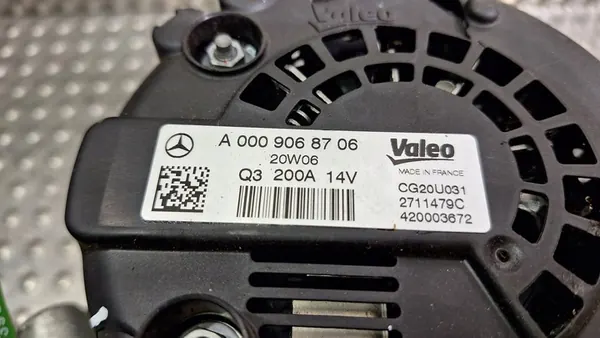 Alternaattori Mercedes 200A 14V image 8