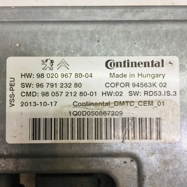 Módulo Start-Stop OEM 9802096780 para Peugeot Citroen image 3