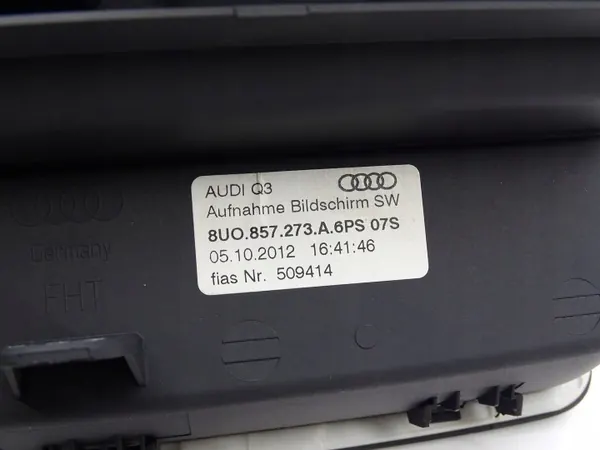 Audi Q3 8U LCD-scherm OEM 8U0857273A - Gebruikt image 6
