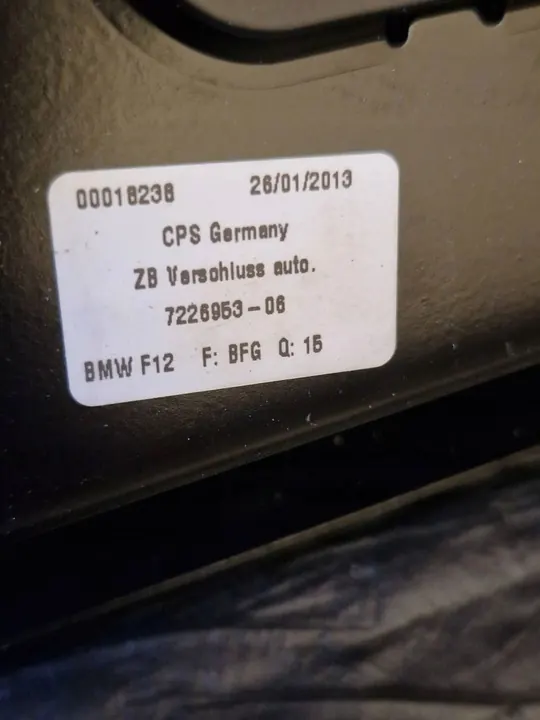 Teto de conversível BMW 6 F12 F13 image 5