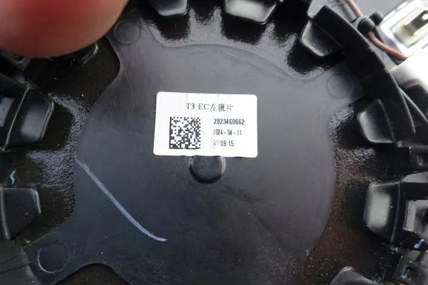 Inserção vidro espelho esquerdo Tesla Model 3 OEM image 5