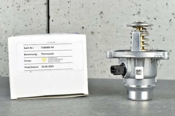 Thermostat de liquide de refroidissement BMW 7586885 OEM image 2
