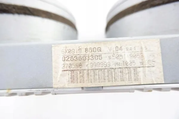 Nopeusmittari Volkswagen Lupo OEM 6X0919860G 1.0L image 5