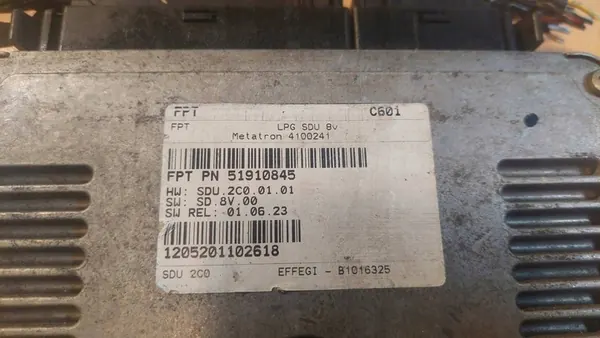 Contrôleur de gaz LPG Fiat Lancia 51910845 image 2