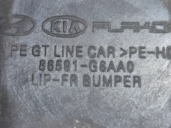 KIA PICANTO GT IV Framskärm Spoiler image 10