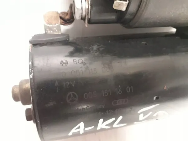 Motor de arranque MERCEDES A KLASA W168 1.7 CDI 0051511601 image 6