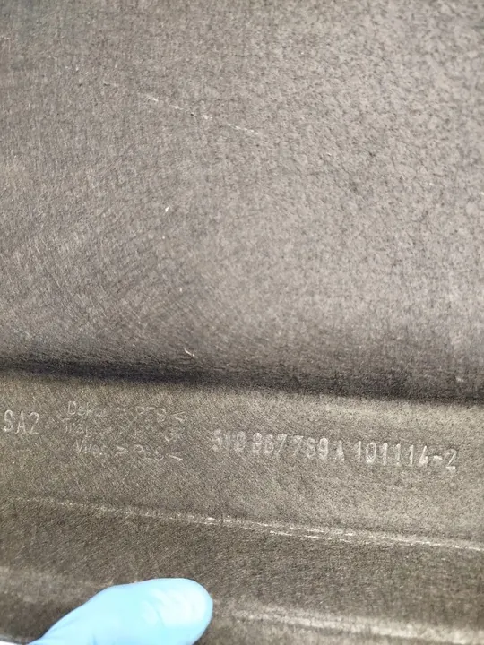 Prateleira do Porta-Malas VW Golf VII Sportsvan, Original 510867769A image 2