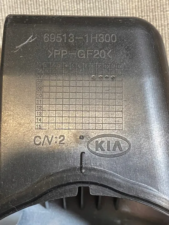 Kraftstoffklappe Kia Ceed I mit Deckel OEM 695131H300 image 8