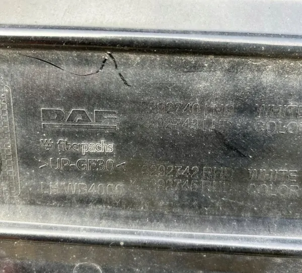 Spoiler inter-essieu DAF XG XG+ OEM 2292740 - Occasion image 3