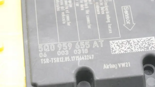 Módulo Sensor Airbag OEM 5Q0959655AT para Skoda Superb III image 3