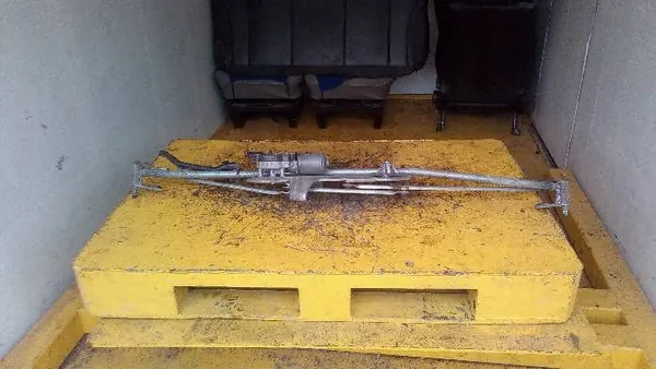 Pyyhkijämekanismi VW Sharan I 7M3955603D image 4