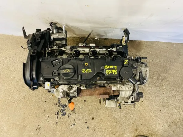 Gebruikte 1.6 Blue HDI BH01 motor - OEM SILNIK 1,6 BLUE HDI BH01 image 7
