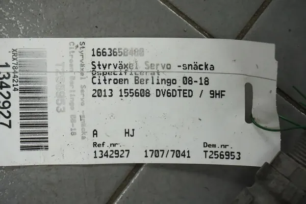Caixa de direção Citroen Berlingo Peugeot Partner 1663658480 image 2