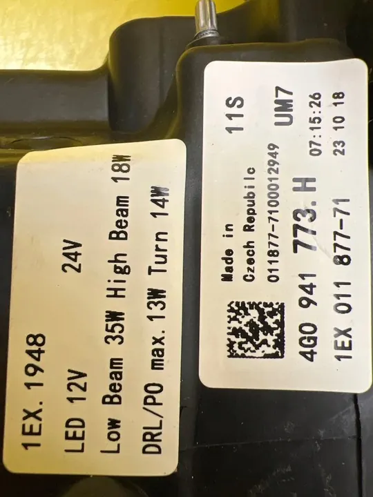 AUDI A6 4G C7 FL LED Reflektor Links 4G0941773H image 3