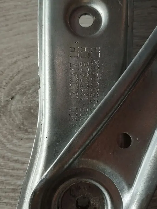 Regulador de janela elétrico Opel Astra H dianteiro 93178695 image 4