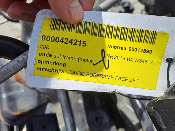 Châssis de ski Peugeot 208 image 3