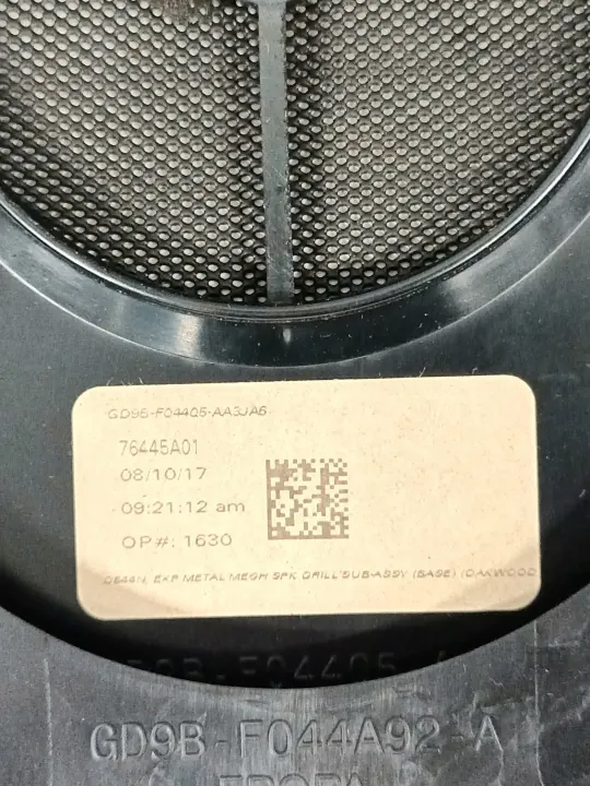 Lincoln Continental radiolist OEM GD9BF044A92A - Begagnad image 5