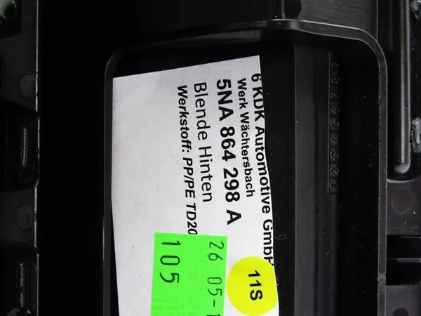 VW Tiguan II Lüftungsgitter OEM 5NA864298A image 10