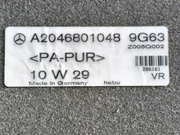 Velours-Fußmatten OEM A2046801048 Mercedes GLK image 5
