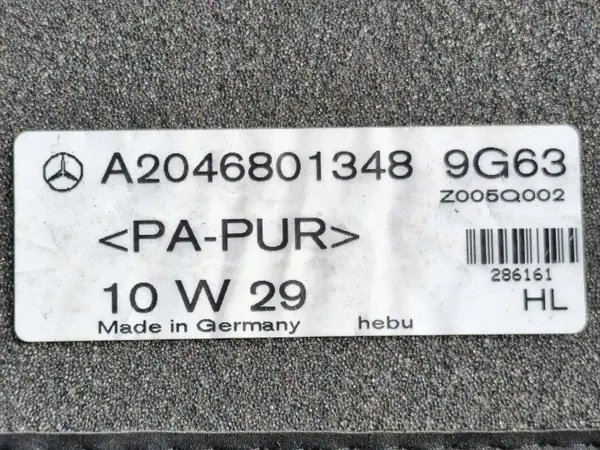 Velours-Fußmatten OEM A2046801048 Mercedes GLK image 7