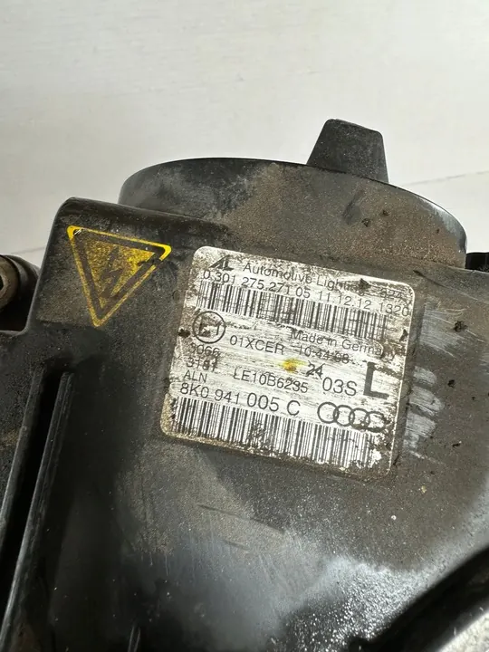 AUDI A4 B8 LIFT FARO DELANTERO IZQUIERDO XENON LED 8K0941005C image 6